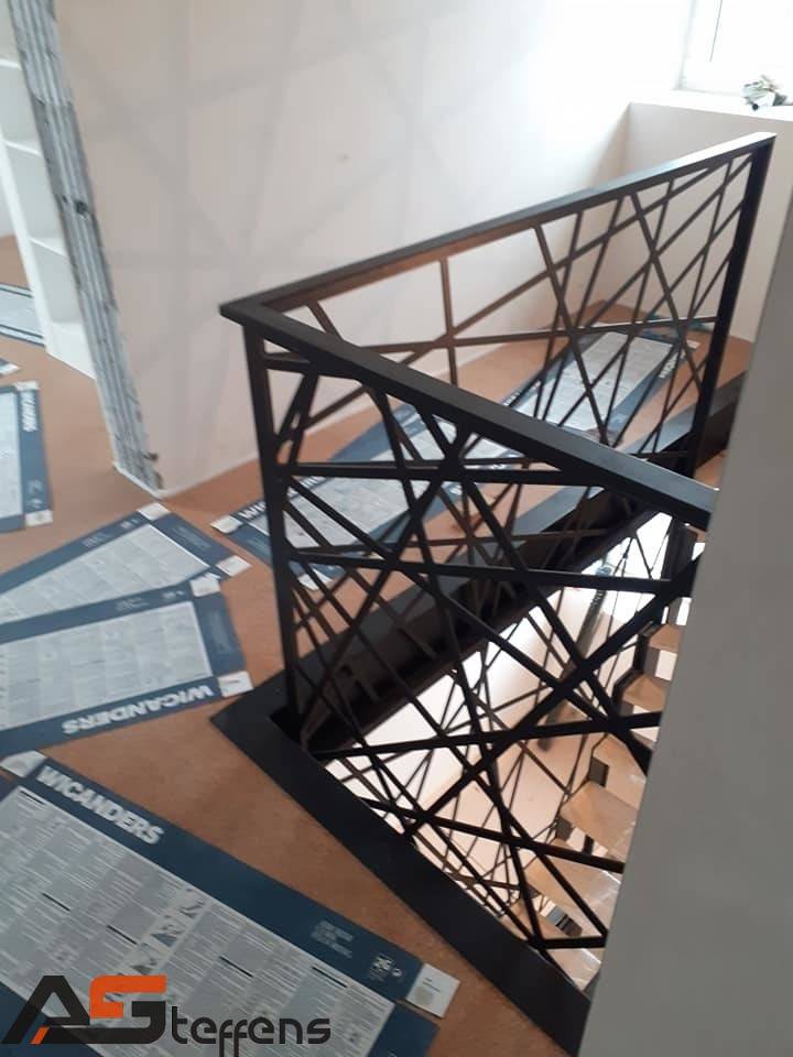 escalier métallique